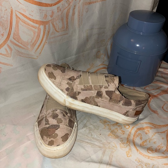 Blowfish Malibu Shoes - Blowfish Malibu Marley Brown Camo Sneakers